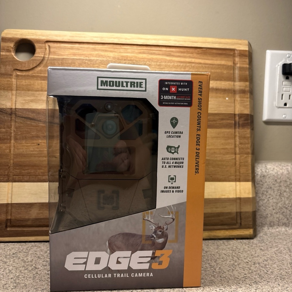 Moultrie Edge 3 Cellular Trail Camera - Brown
